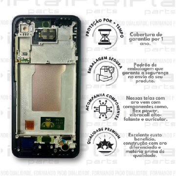 FRONTAL SAMSUNG A35 *COM ARO INCELL PREMIUM WK* ( K2140 )