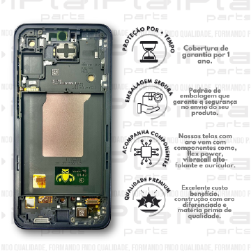 FRONTAL SAMSUNG A55 *COM ARO LCD PREMIUM WK* ( K2141 )