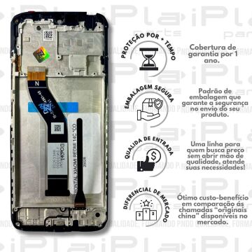 FRONTAL XIAOMI REDMI 15 4G *COM ARO ORIGINAL NN* ( M6156 )