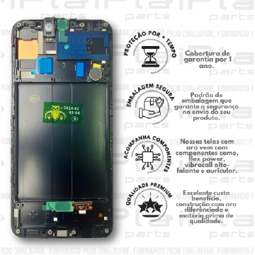 FRONTAL SAMSUNG A30  *COM ARO OLED PREMIUM WK* ( K2032 )