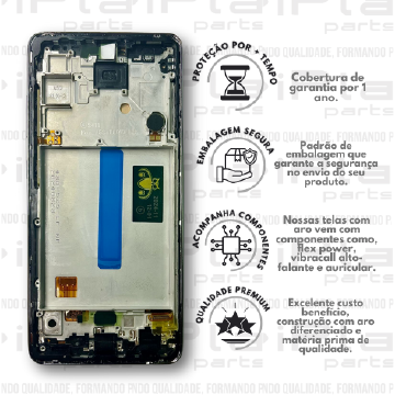 FRONTAL SAMSUNG A52S *COM ARO FHD LCD PREMIUM WK* ( K2063 )