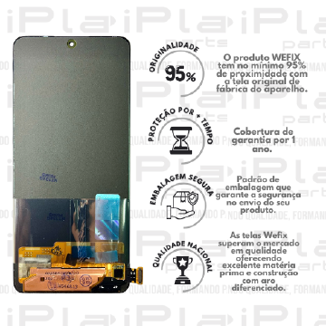 FRONTAL XIAOMI POCO X6 PRO 5G / POCO F6 / K70E *SEM ARO NACIONAL WEFIX* ( W6158 )