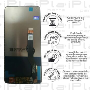 FRONTAL MOTOROLA G8 SEM ARO *PREMIUM VIVID*