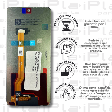 FRONTAL REALME C67 4G / REALME 12 5G *SEM ARO ORIGINAL NN*