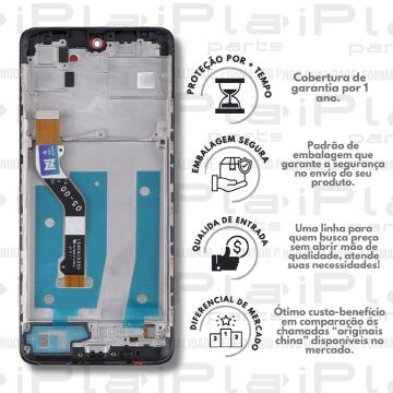 FRONTAL MOTOROLA G62 *COM ARO ORIGINAL NN* ( M3166 )