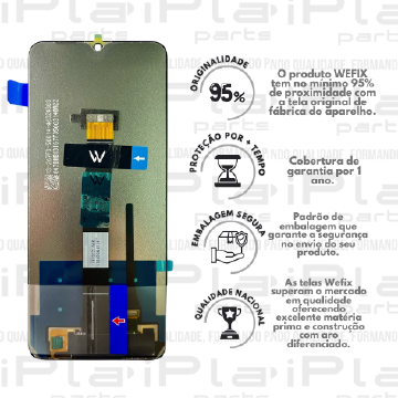 FRONTAL XIAOMI REDMI 12C / POCO C55 / 11A *SEM ARO NACIONAL WEFIX* (W6093 )