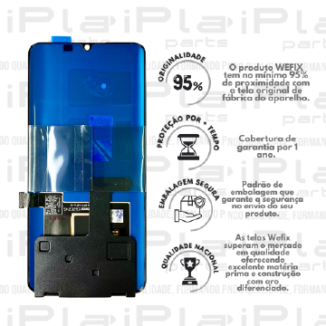 FRONTAL XIAOMI NOTE 10 CURVADO / NOTE 10 LITE *OLED SEM ARO NACIONAL WEFIX* ( M6053 )
