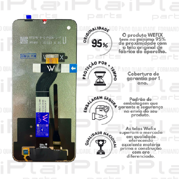 FRONTAL XIAOMI REDMI 13C / POCO C65 *SEM ARO NACIONAL WEFIX* ( W6124 )