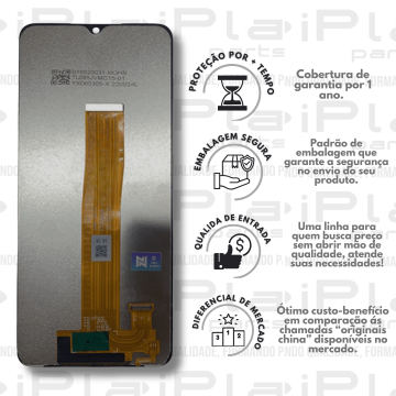 FRONTAL SAMSUNG A02 / A12 / M12 *SEM ARO ORIGINAL NN* ( M2007 )