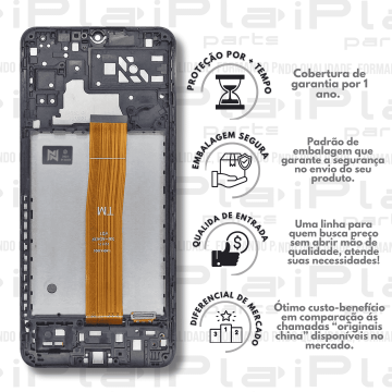 FRONTAL SAMSUNG A04S *COM ARO ORIGINAL NN* ( M2287 )