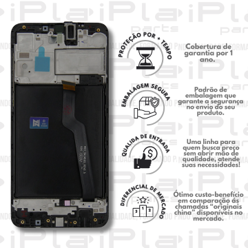 FRONTAL SAMSUNG A10 *COM ARO ORIGINAL NN* ( M2019 )