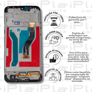 FRONTAL SAMSUNG A10S *COM ARO ORIGINAL NN* ( M2021 )