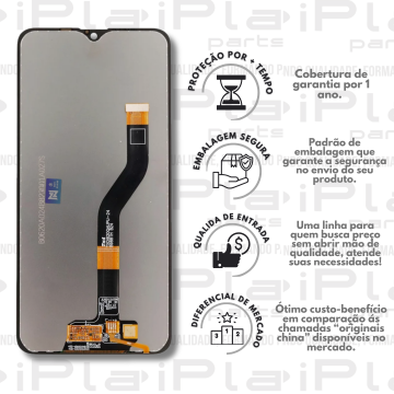 FRONTAL SAMSUNG A10S *SEM ARO ORIGINAL NN* ( M2022 )