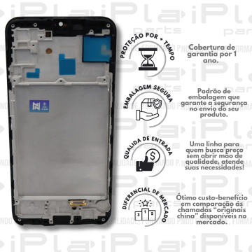 FRONTAL SAMSUNG A15 *COM ARO OLED ORIGINAL NN* ( M2323 )