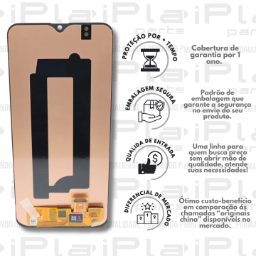 FRONTAL SAMSUNG A20 *SEM ARO OLED ORIGINAL NN* ( M2035 )