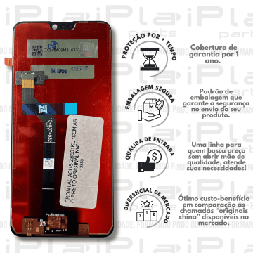 FRONTAL ASUS ZB631KL *SEM ARO PRETO ORIGINAL NN* ( M5009 )