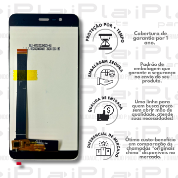 FRONTAL ASUS ZC520TL PRETO *SEM ARO ORIGINAL NN*