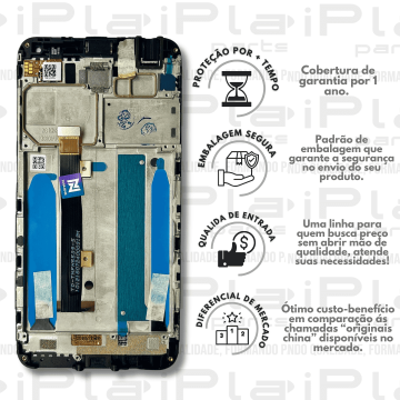 FRONTAL ASUS ZC553KL PRETO *COM ARO ORIGINAL NN*