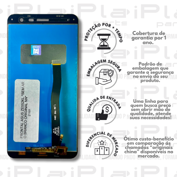 FRONTAL ASUS ZE552KL *SEM ARO BRANCO ORIGINAL NN*
