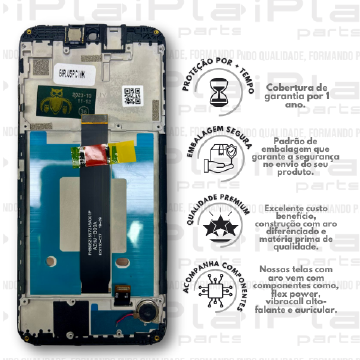 FRONTAL MOTOROLA E6 PLUS *COM ARO PREMIUM WK* ( K3011 )