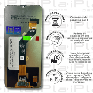 FRONTAL INFINIX HOT 20I *SEM ARO ORIGINAL NN* ( M14017 )