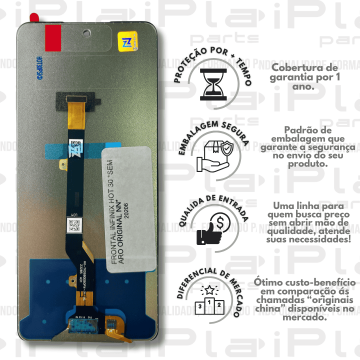 FRONTAL INFINIX HOT 30 *SEM ARO ORIGINAL NN* ( M14013 )