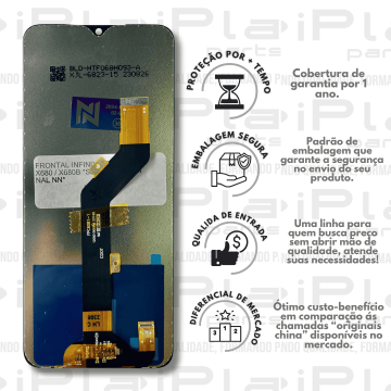 FRONTAL INFINIX HOT 9 PLAY / X680 / X680B *SEM ARO ORIGINAL NN* ( M14006 )