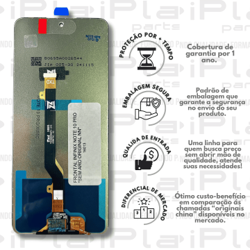 FRONTAL INFINIX NOTE 10 PRO *SEM ARO ORIGINAL NN* ( M14001 )