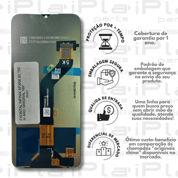 FRONTAL INFINIX SPARK 8C *SEM ARO ORIGINAL NN* ( M14021 )