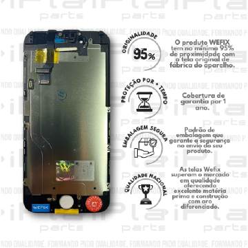 FRONTAL IPHONE 6G *PREMIUM WEFIX* *PRETO*