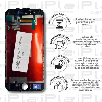 FRONTAL IPHONE 6S *ORIGINAL NN* *PRETO*
