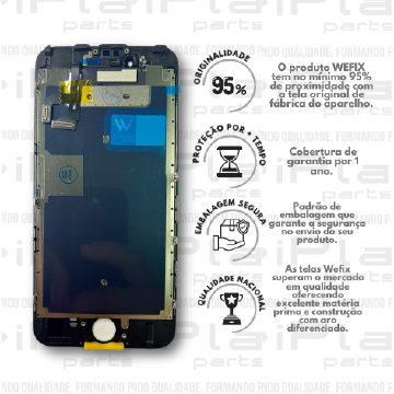 FRONTAL IPHONE 6S *PREMIUM WEFIX* *PRETO*