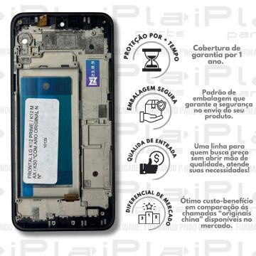 FRONTAL LG K12 PRIME / K12 MAX / K50 *COM ARO ORIGINAL NN* ( M4023 )