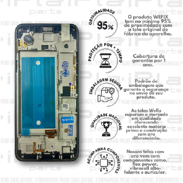 FRONTAL LG K12 - K12 PLUS *COM ARO NACIONAL WEFIX* ( W4001 )