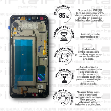 FRONTAL LG K50 / K12 PRIME / K12 MAX *COM ARO NACIONAL WEFIX*