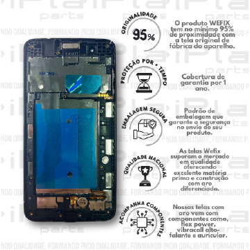 FRONTAL LG K9 *COM ARO NACIONAL WEFIX* ( W4018 )