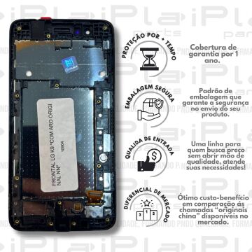 FRONTAL LG K9 *COM ARO ORIGINAL NN* ( M4040 )