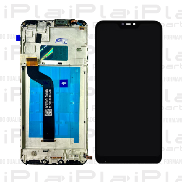 FRONTAL XIAOMI MI A2 LITE *COM ARO PRETO NACIONAL WEFIX* ( W6031 )