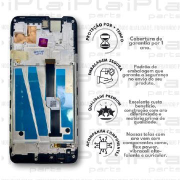 FRONTAL MOTOROLA ONE FUSION PLUS *COM ARO PREMIUM WK* ( K3043 )