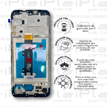 FRONTAL MOTOROLA E20 *COM ARO PREMIUM WK* ( K3001 )