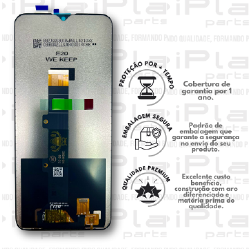 FRONTAL MOTOROLA E20 *SEM ARO PREMIUM WK* ( K3077 )