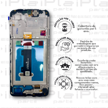 FRONTAL MOTOROLA E22 *COM ARO PREMIUM WK* ( K3003 )