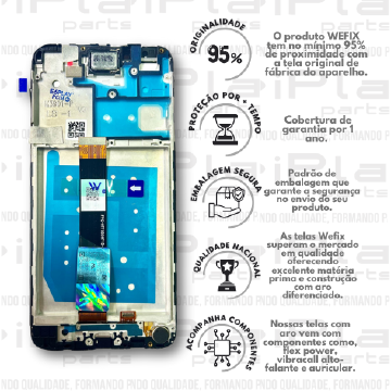 FRONTAL MOTOROLA E6 PLAY *COM ARO NACIONAL WEFIX* ( W3014 )