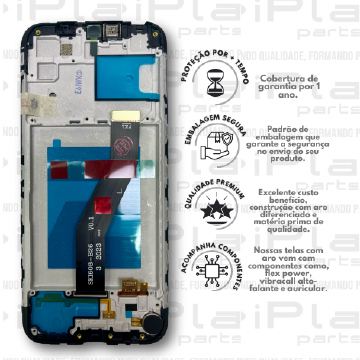 FRONTAL MOTOROLA E6i *COM ARO PREMIUM WK* ( K3021 )