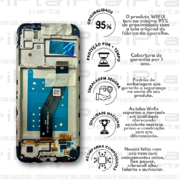 FRONTAL MOTOROLA E6S *COM ARO NACIONAL WEFIX* ( W3017 )