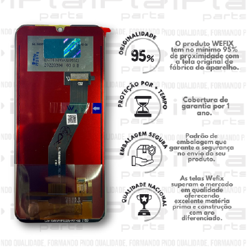 FRONTAL MOTOROLA E6S / E6I *SEM ARO NACIONAL WEFIX* ( W3140 )