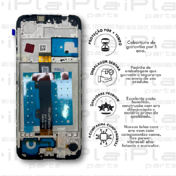 FRONTAL MOTOROLA  E7 *COM ARO PREMIUM WK* ( K3000 )