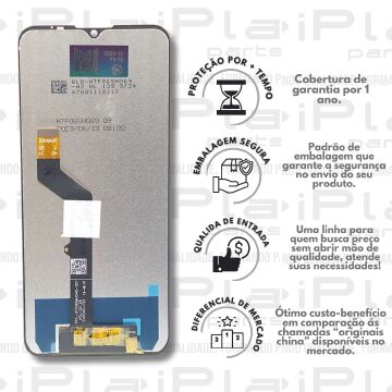 FRONTAL MOTOROLA E7 PLUS / G9 PLAY *SEM ARO ORIGINAL NN* ( M3104 )