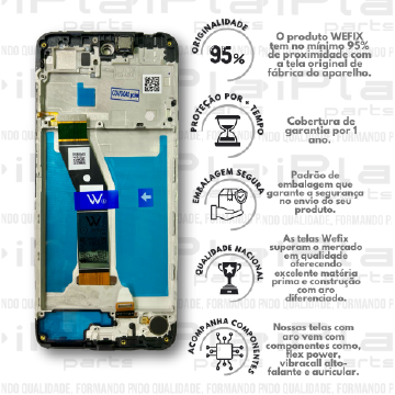 FRONTAL MOTOROLA G04 / G04S *COM ARO NACIONAL WEFIX* ( W3165 )