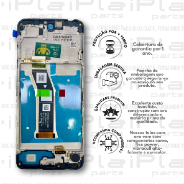 FRONTAL MOTOROLA G04 / G04S *COM ARO PREMIUM WK* ( K3055 )